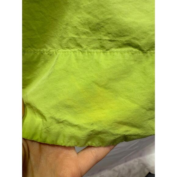 3.1 Phillip Lim x RTR Green Poplin V-Neck Midi Dress Size 10 with discoloration - Picture 11 of 11